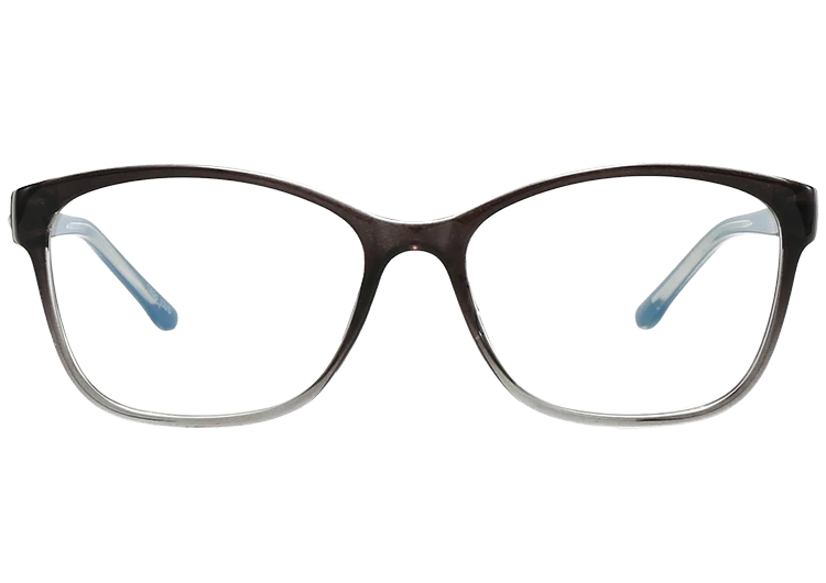 TR90 Gradient X-metal Square Lightweight Glasses